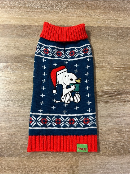 Peanuts Other - Peanuts Snoopy Christmas Dog Sweater Size Medium